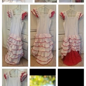 Flamenco dancer dress